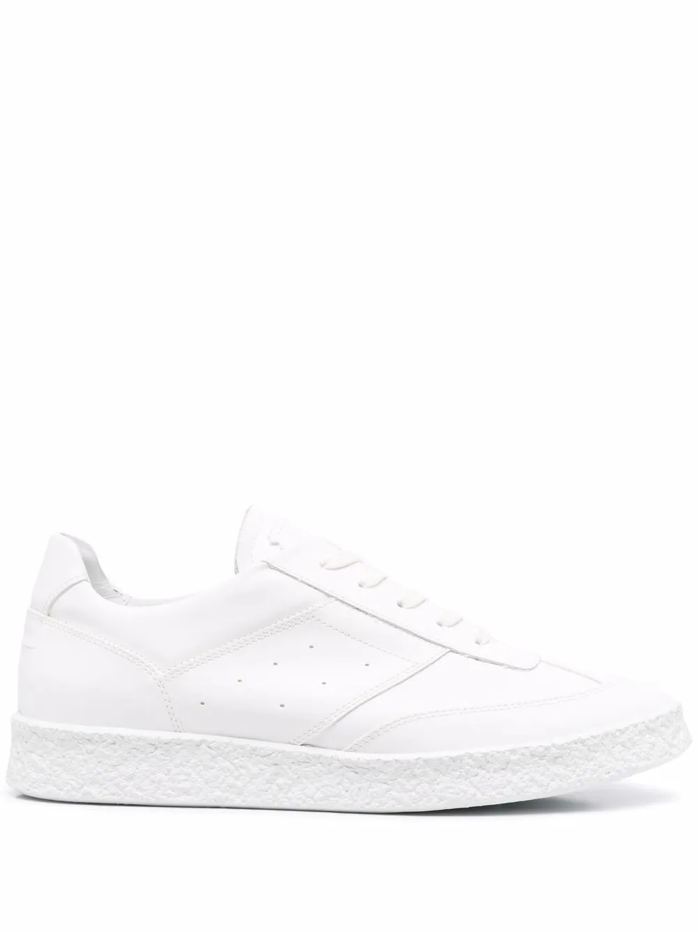 

MM6 Maison Margiela tenis con logo en relieve en la lengüeta - Blanco