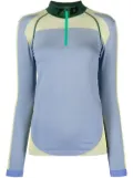 7 DAYS Active half-zip long-sleeved jumper - Blue