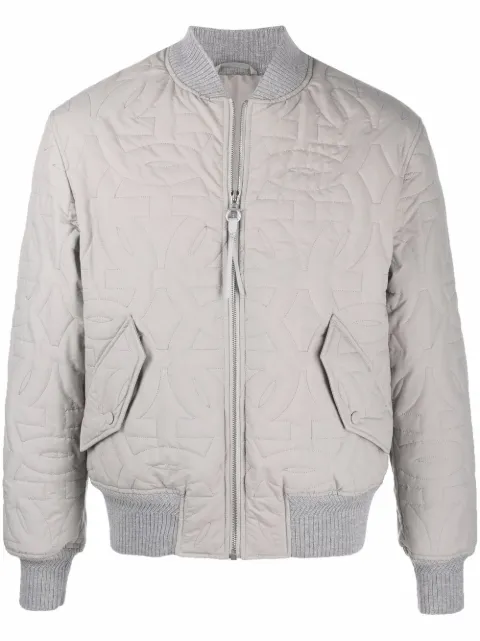 Ferragamo Gancini-logo bomber jacket