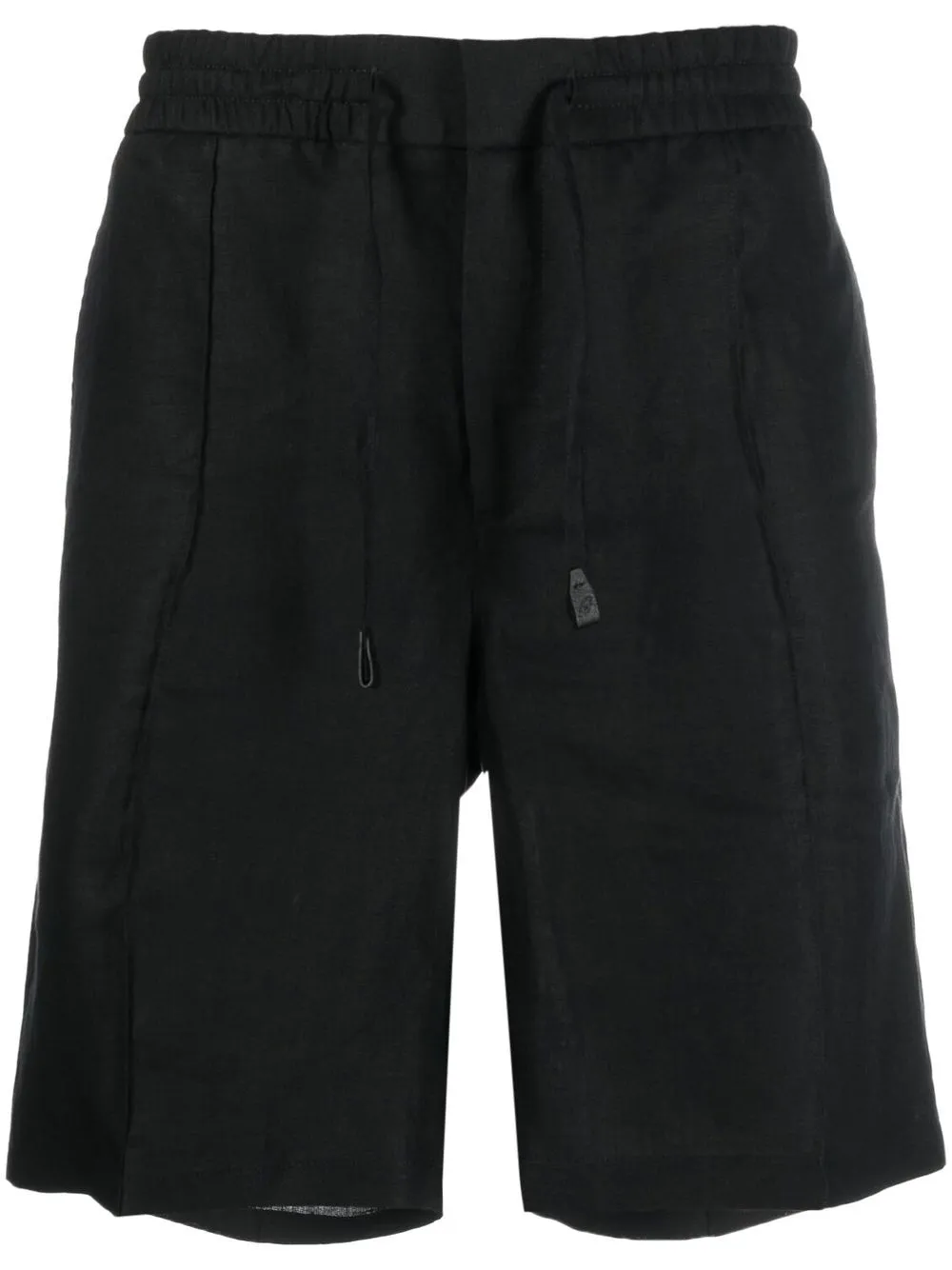 

Brioni bermudas elásticas con cordones - Negro
