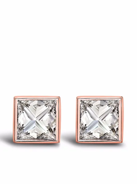 Pragnell 18kt rose gold RockChic diamond earrings