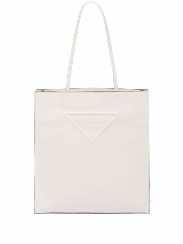 Prada Large Saffiano Leather Tote Bag - Farfetch