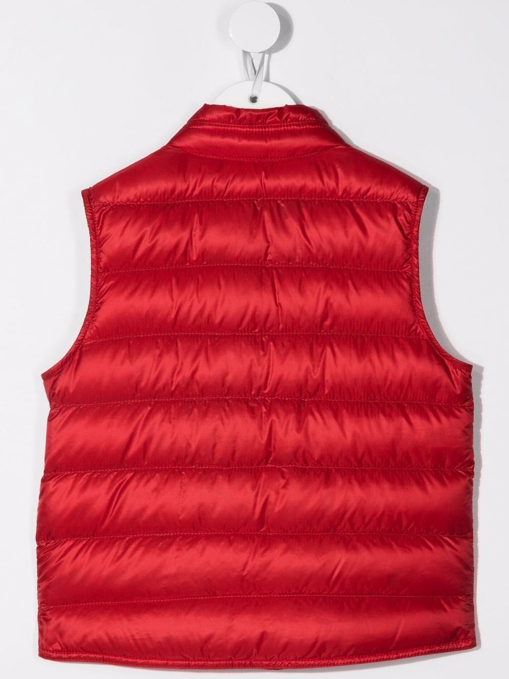 Moncler Enfant Bodywarmer met logopatch - Rood