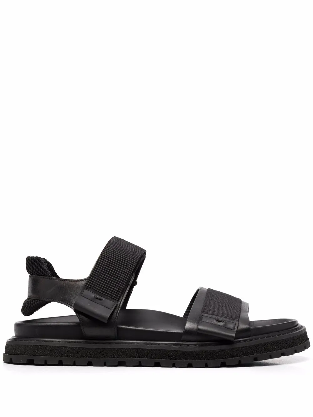 

Premiata strap leather sandals - Black