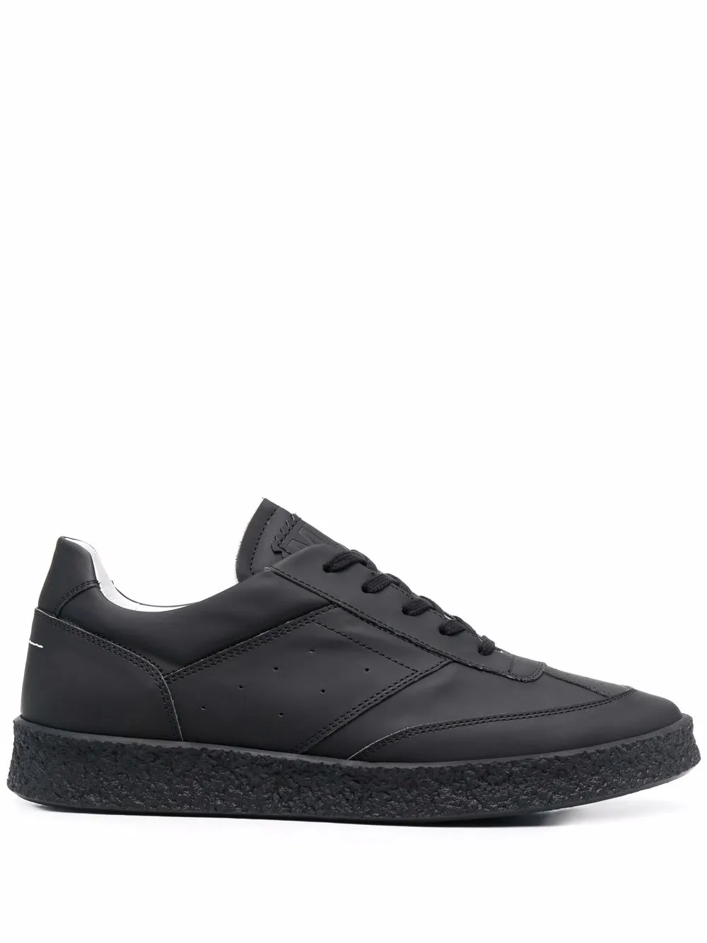 MM6 Maison Margiela embossed-logo Tongue Sneakers - Farfetch