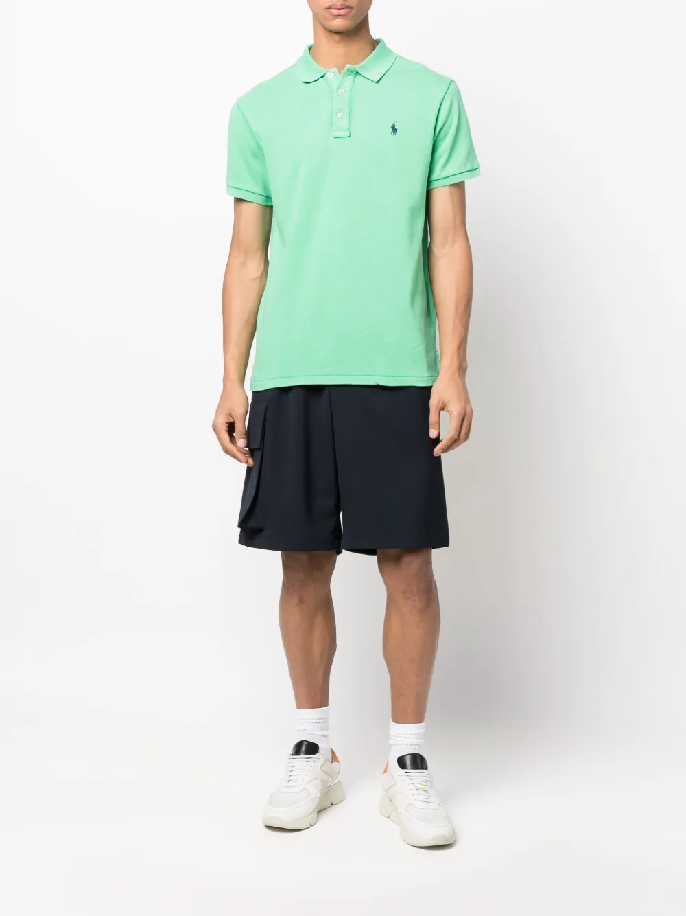 Polo Ralph Lauren Poloshirt met geborduurd logo - Groen