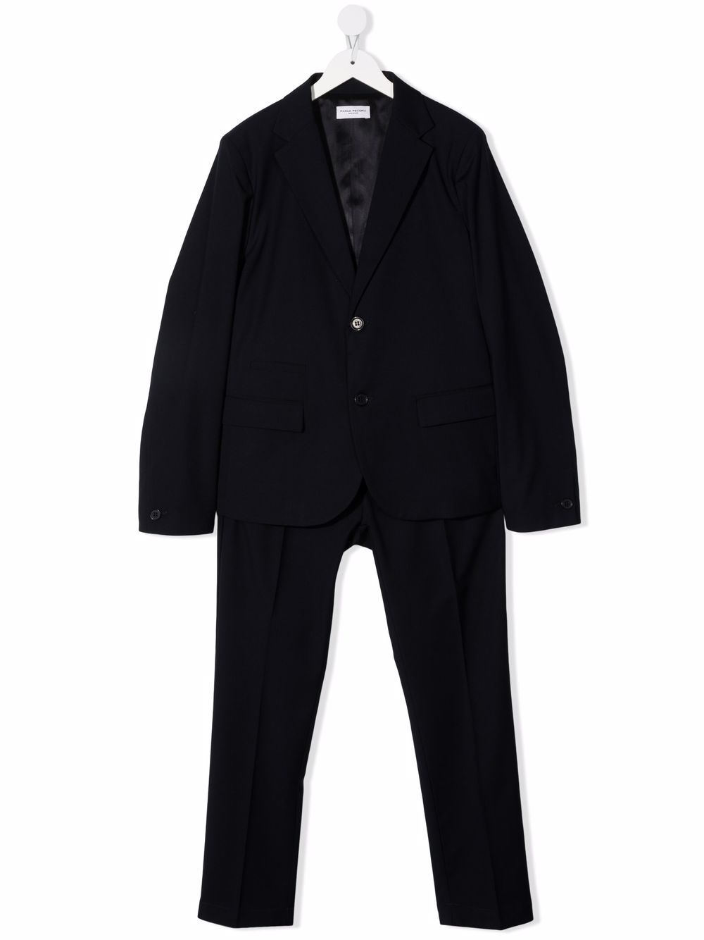 фото Paolo pecora kids teen single-breasted two-piece suit