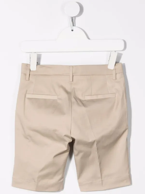 Paolo Pecora Kids mid-rise Chino Shorts 