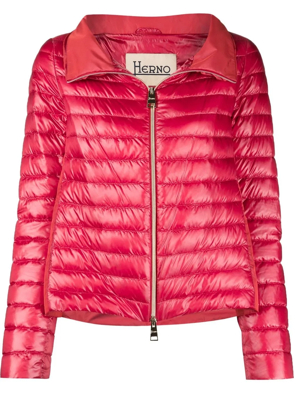 

Herno padded zipped-up jacket - Red