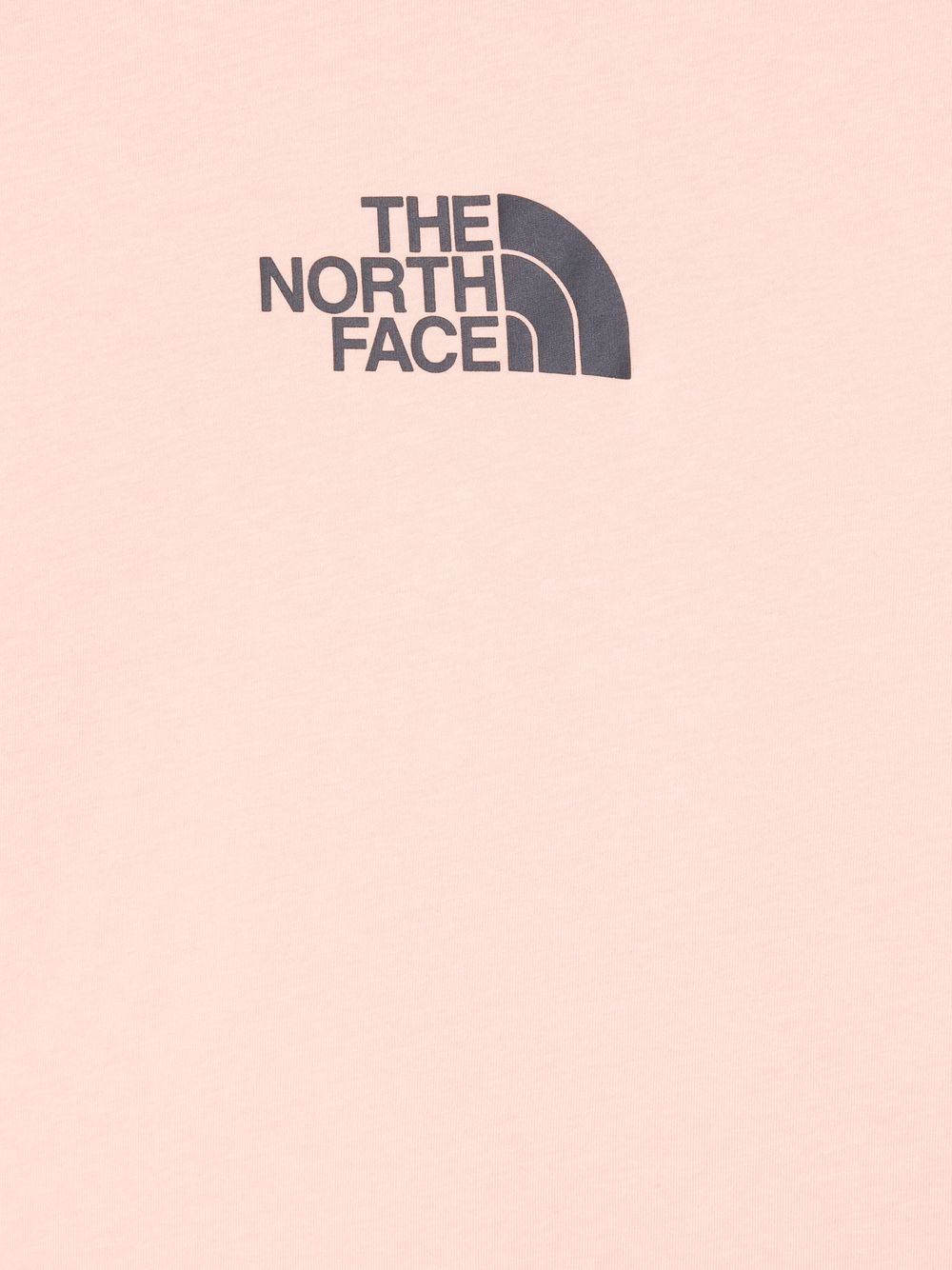 фото The north face kids teen logo-print cotton t-shirt