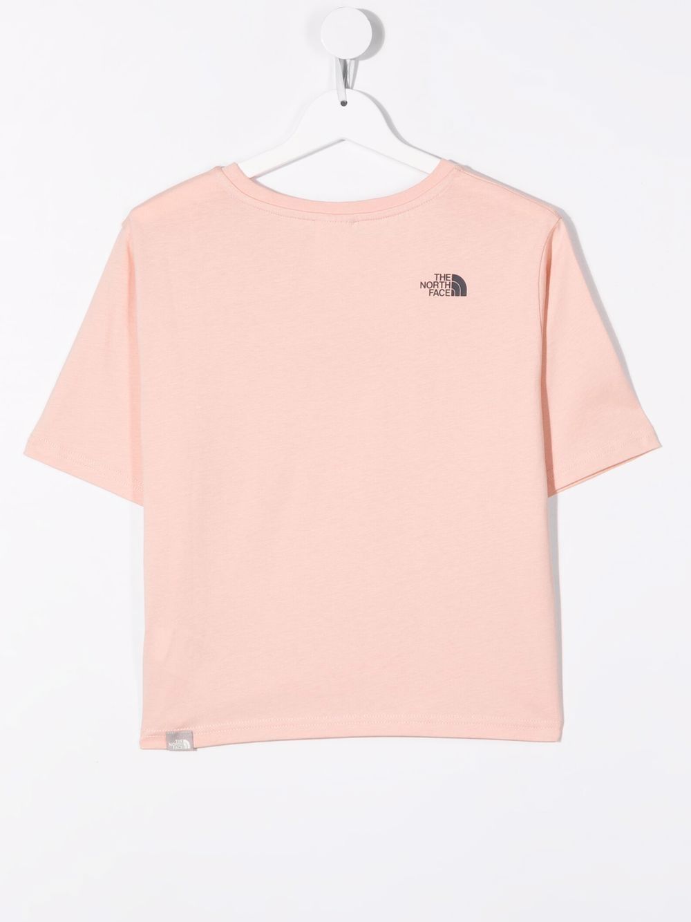 фото The north face kids teen logo-print cotton t-shirt