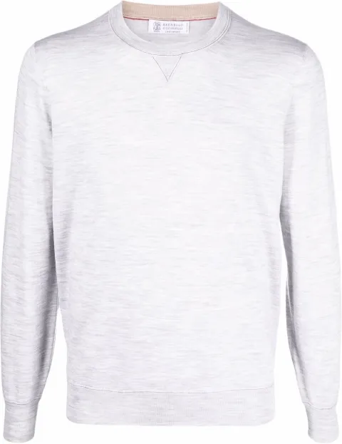 Brunello Cucinelli Fein gestrickter Pullover