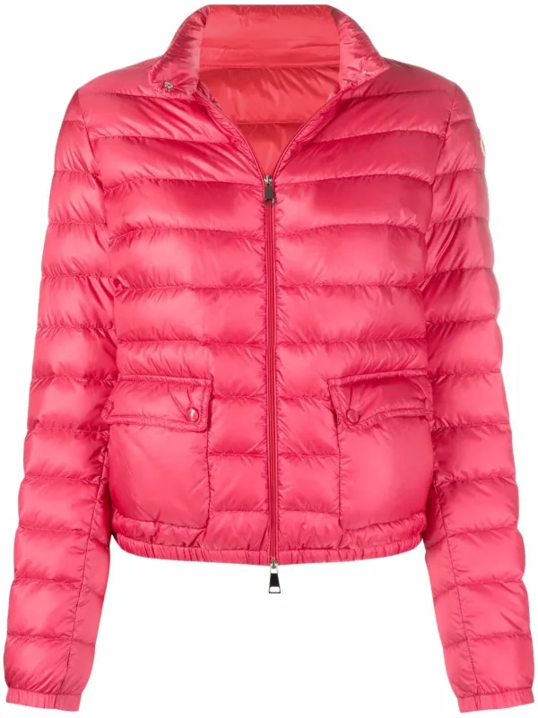 red and pink moncler