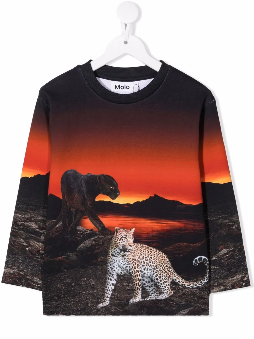 

Molo playera con animales estampados - Naranja