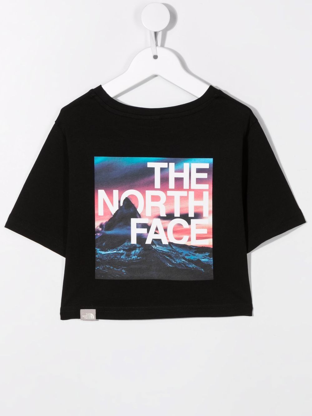 The North Face Kids T-shirt met logoprint - Zwart