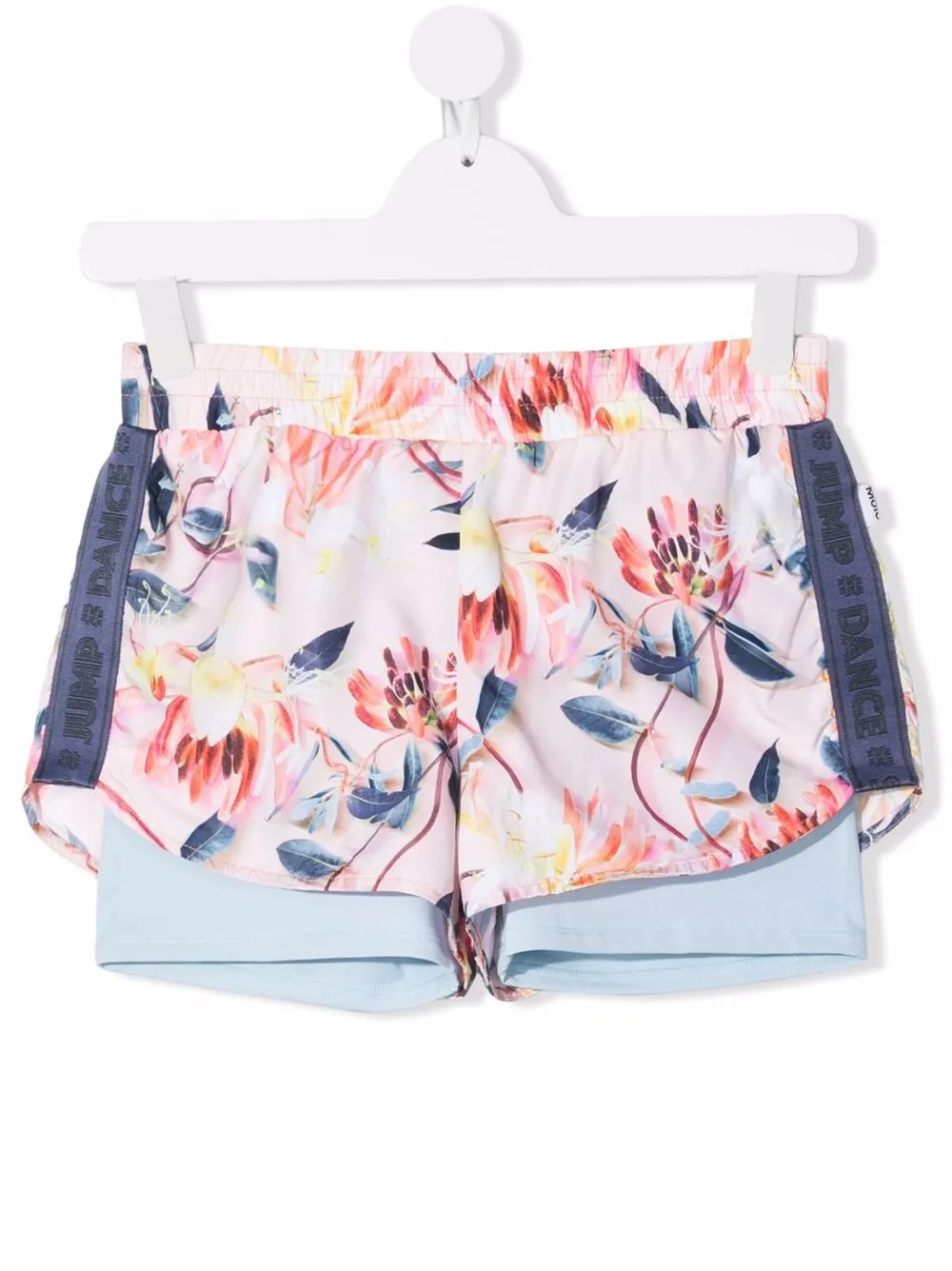 

Molo TEEN Omari Motion Flower-print shorts - Blue