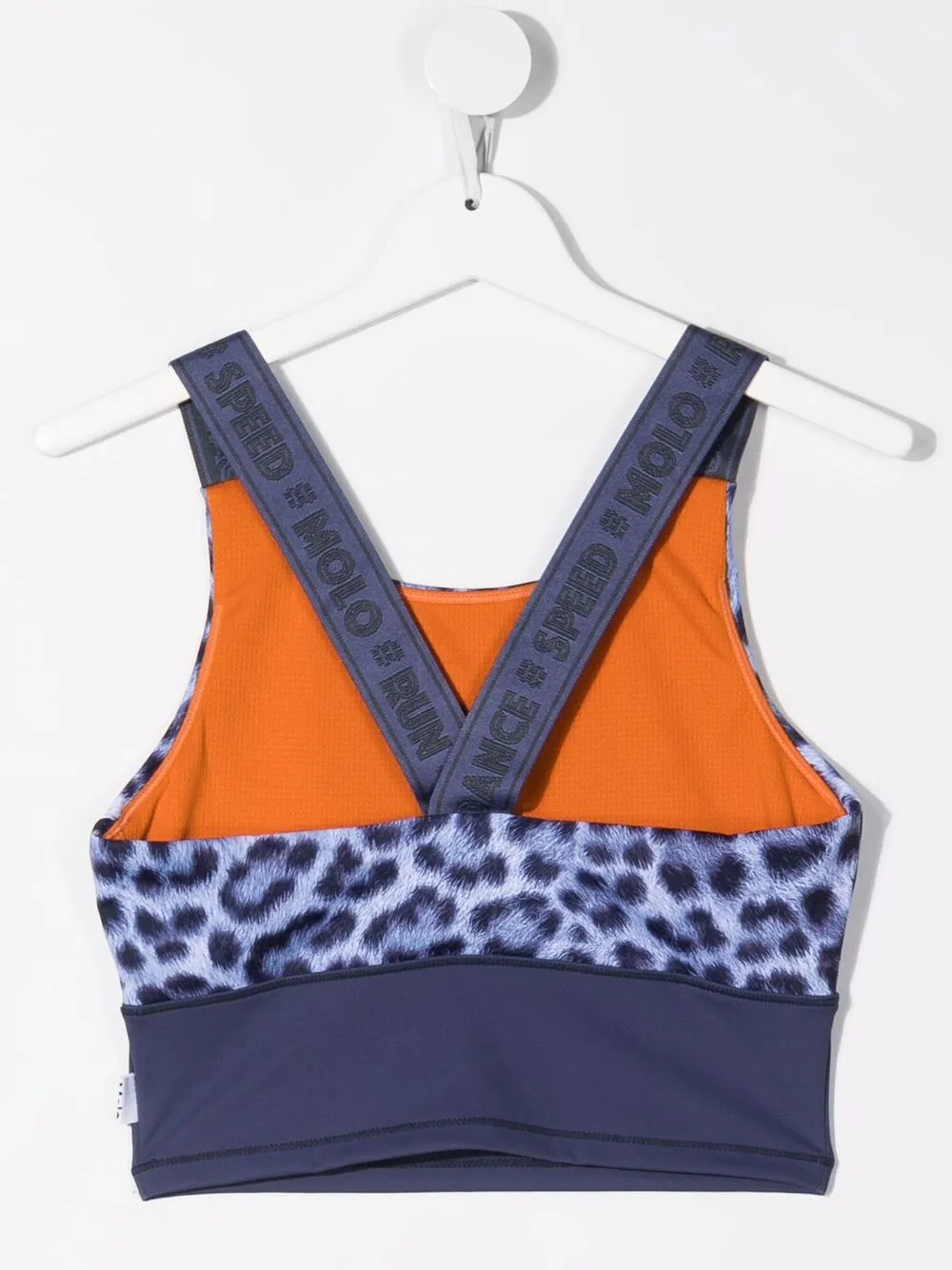 Molo Tanktop met colourblocking - Blauw