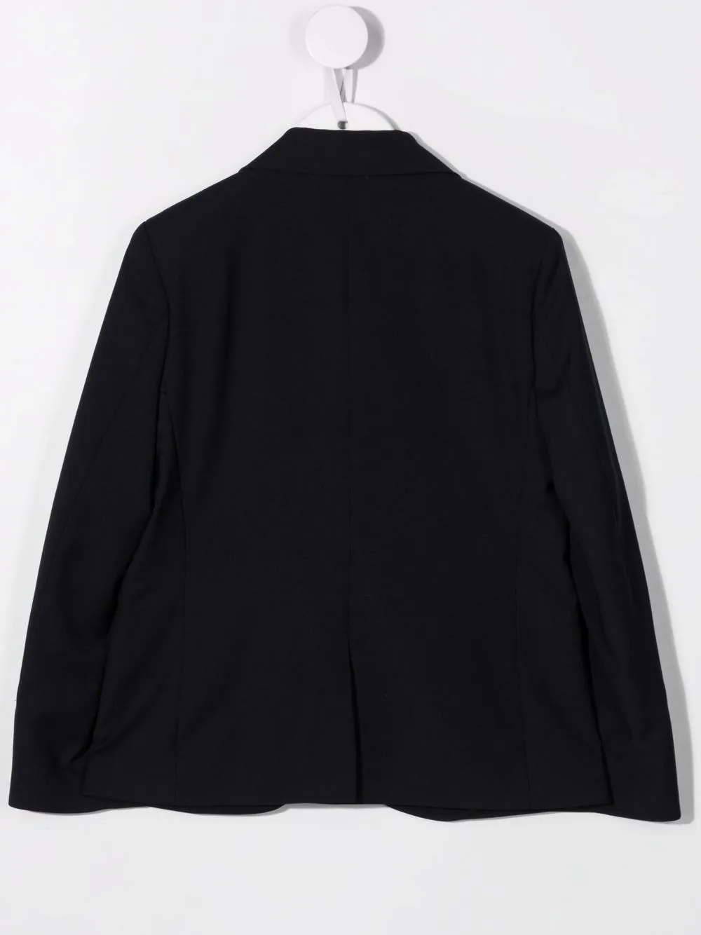 Paolo Pecora Kids Colbert met enkele rij knopen - Blauw