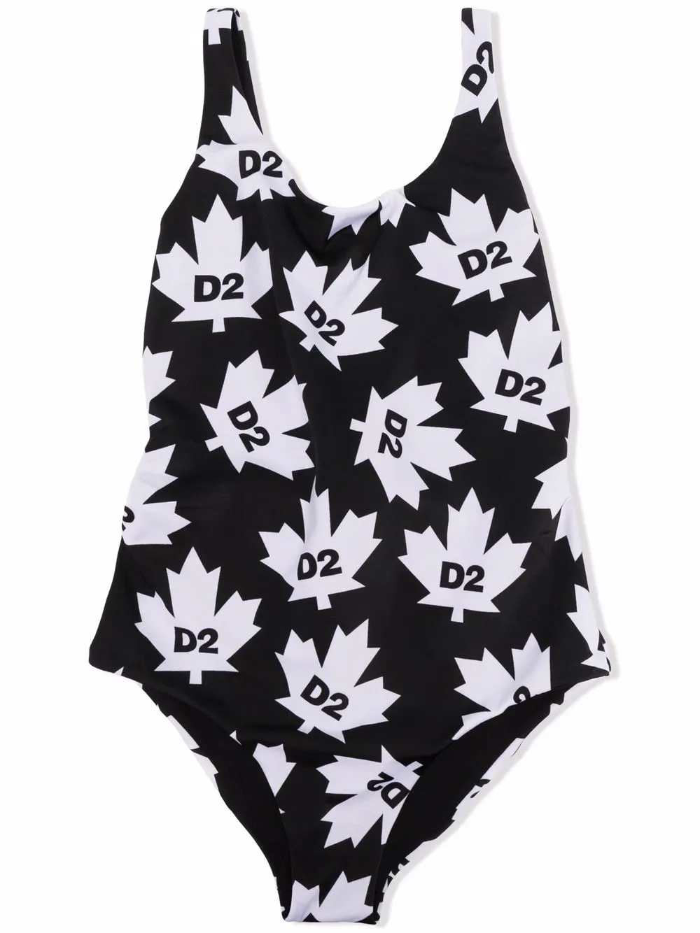 

Dsquared2 Kids traje de baño con logo estampado - Negro