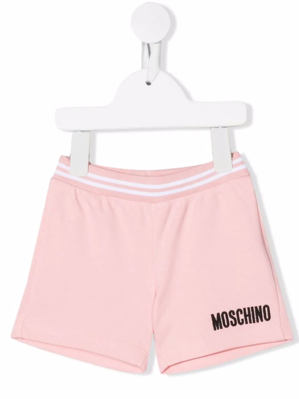 Image 1 of Moschino Kids logo-print shorts