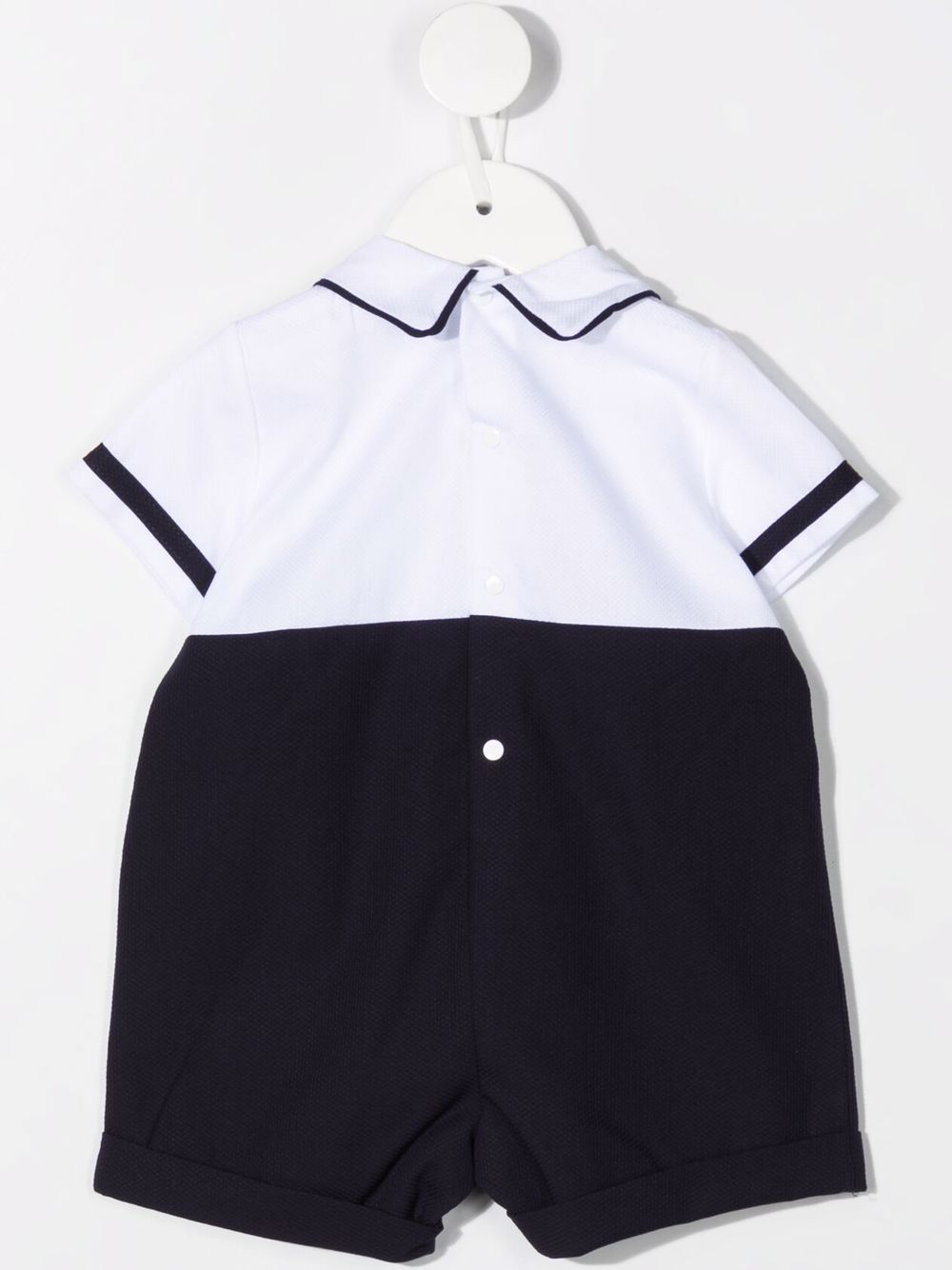 фото Le bebé enfant colour-block short-sleeve shorties