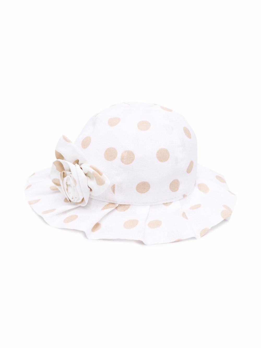 фото Le bebé enfant polka-dot sun hat