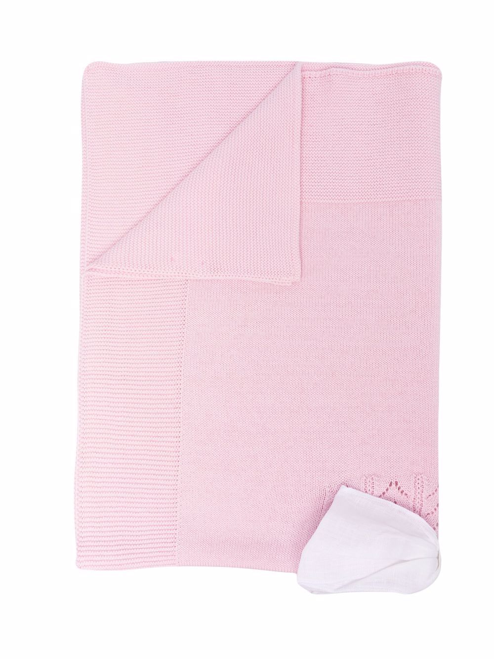 фото Le bebé enfant bow-embellished knitted blanket