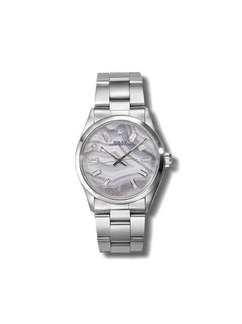 Jacquie Aiche reloj Rolex Oyster Perpetual de 34mm pre-owned personalizado