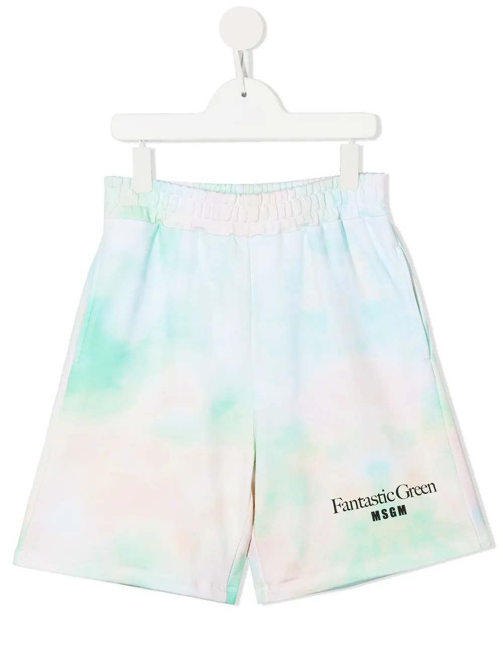 

MSGM Kids shorts con estampado tie-dye - Multicolor