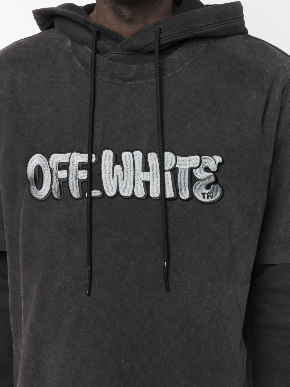 Leonardo Totino Layered Hoodie - Farfetch