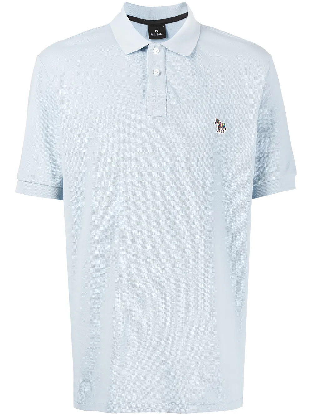 

PS Paul Smith playera tipo polo con parche Zebra - Azul