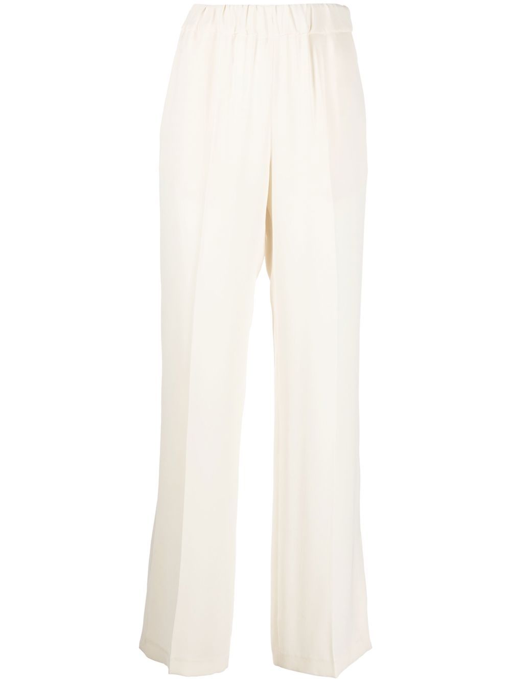 

Semicouture elasticated-waist trousers - Neutrals