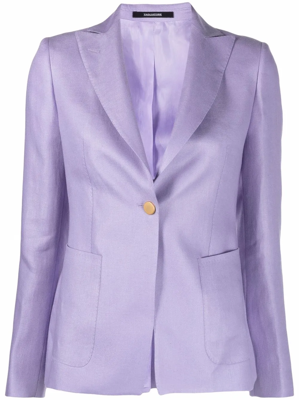

Tagliatore single-breasted blazer - Purple
