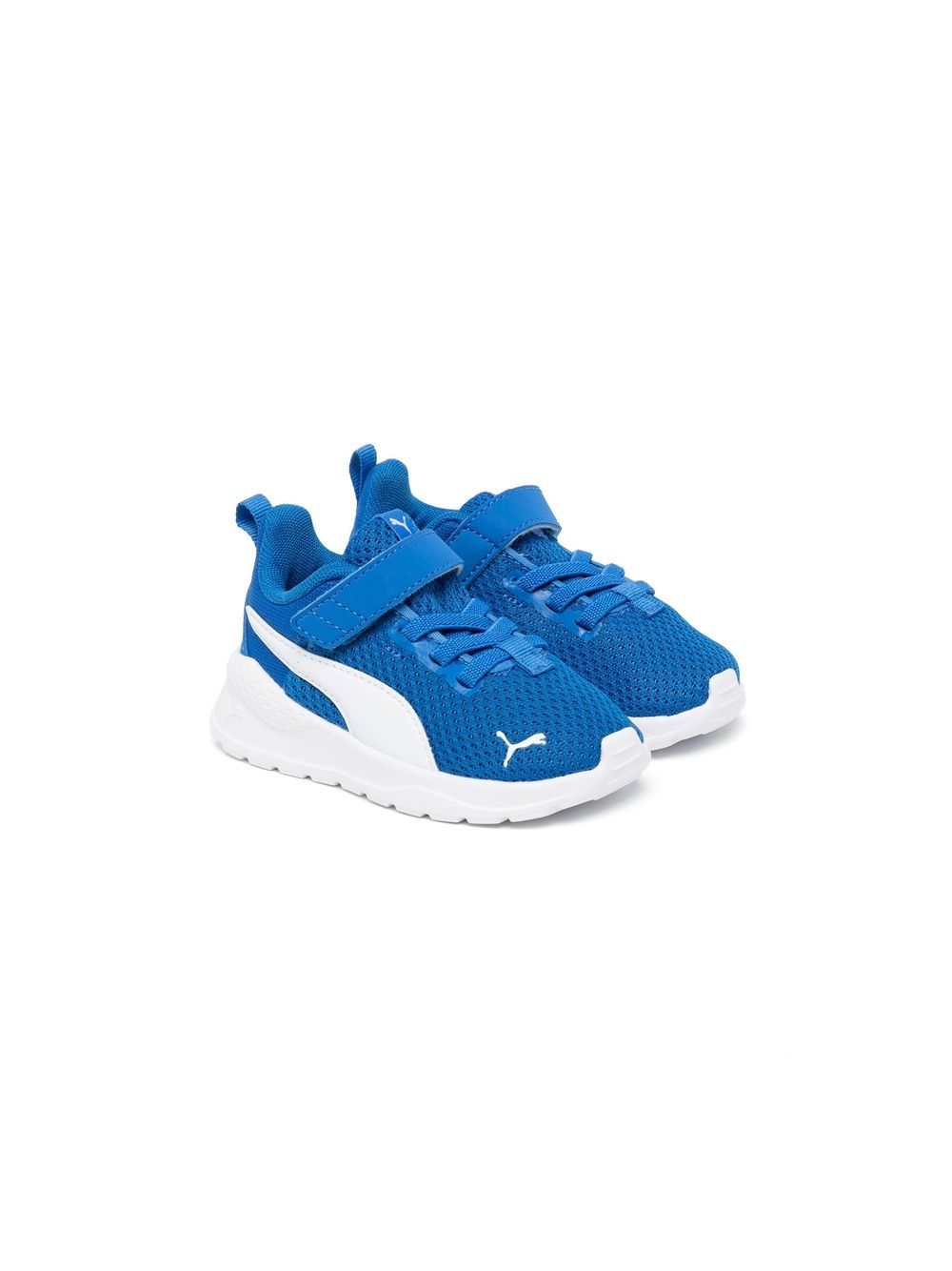 

Puma Kids tenis bajos con agujetas - Azul