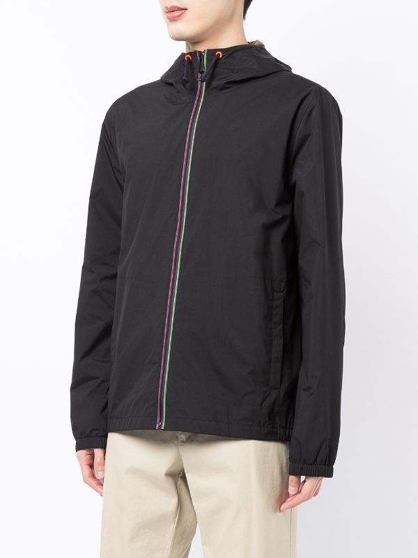 PS Paul Smith Hooded Recycled Nylon Jacket - Farfetch