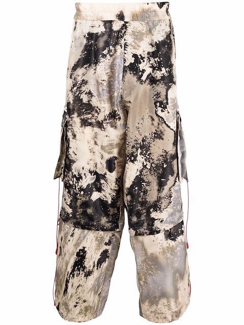 A BETTER MISTAKE Erosion Bomber Cargohose