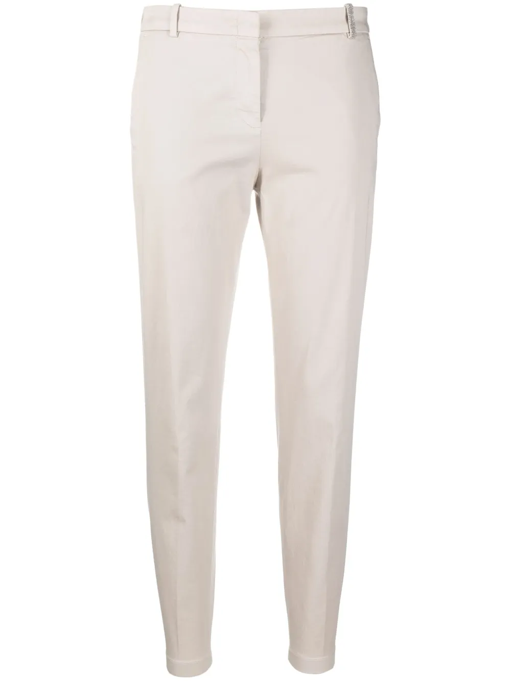 

Fabiana Filippi pantalones slim - Neutro