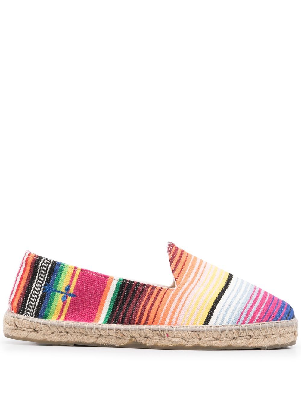 Manebi Tulum striped espadrilles - Blue