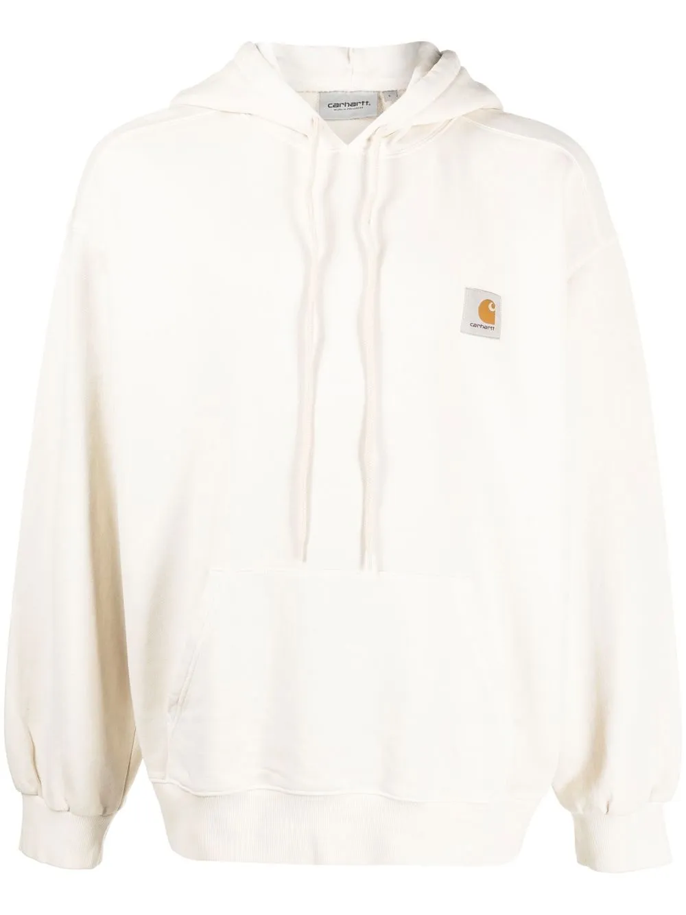 

Carhartt WIP Nelson logo-patch hoodie - Neutrals