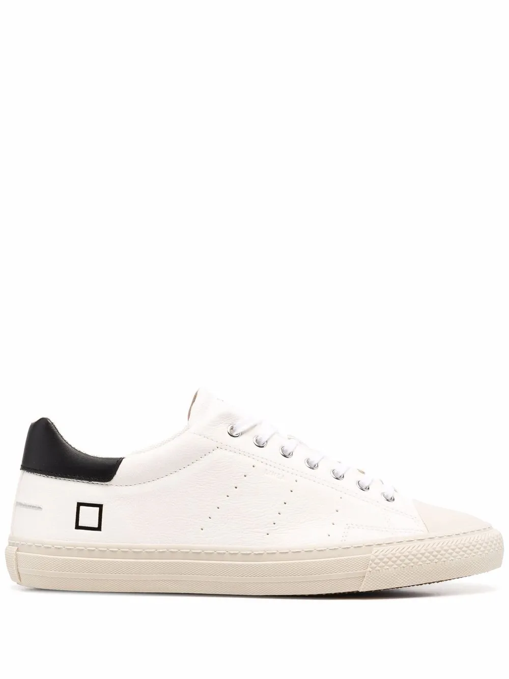 Image 1 of D.A.T.E. side logo-print sneakers