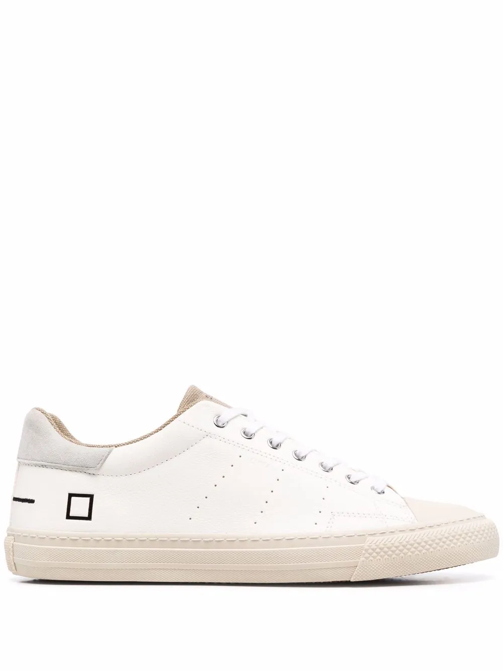 Image 1 of D.A.T.E. side logo-print sneakers