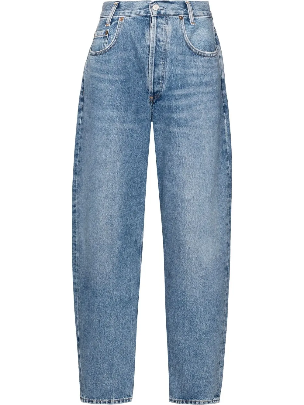 

AGOLDE straight-leg denim jeans - Blue