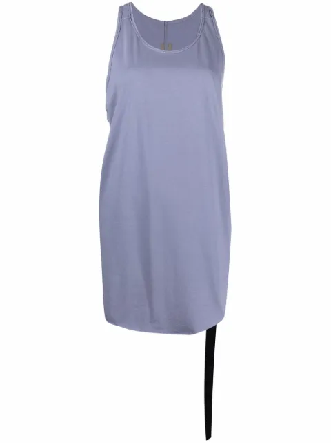Rick Owens DRKSHDW scoop-neck cotton tank 