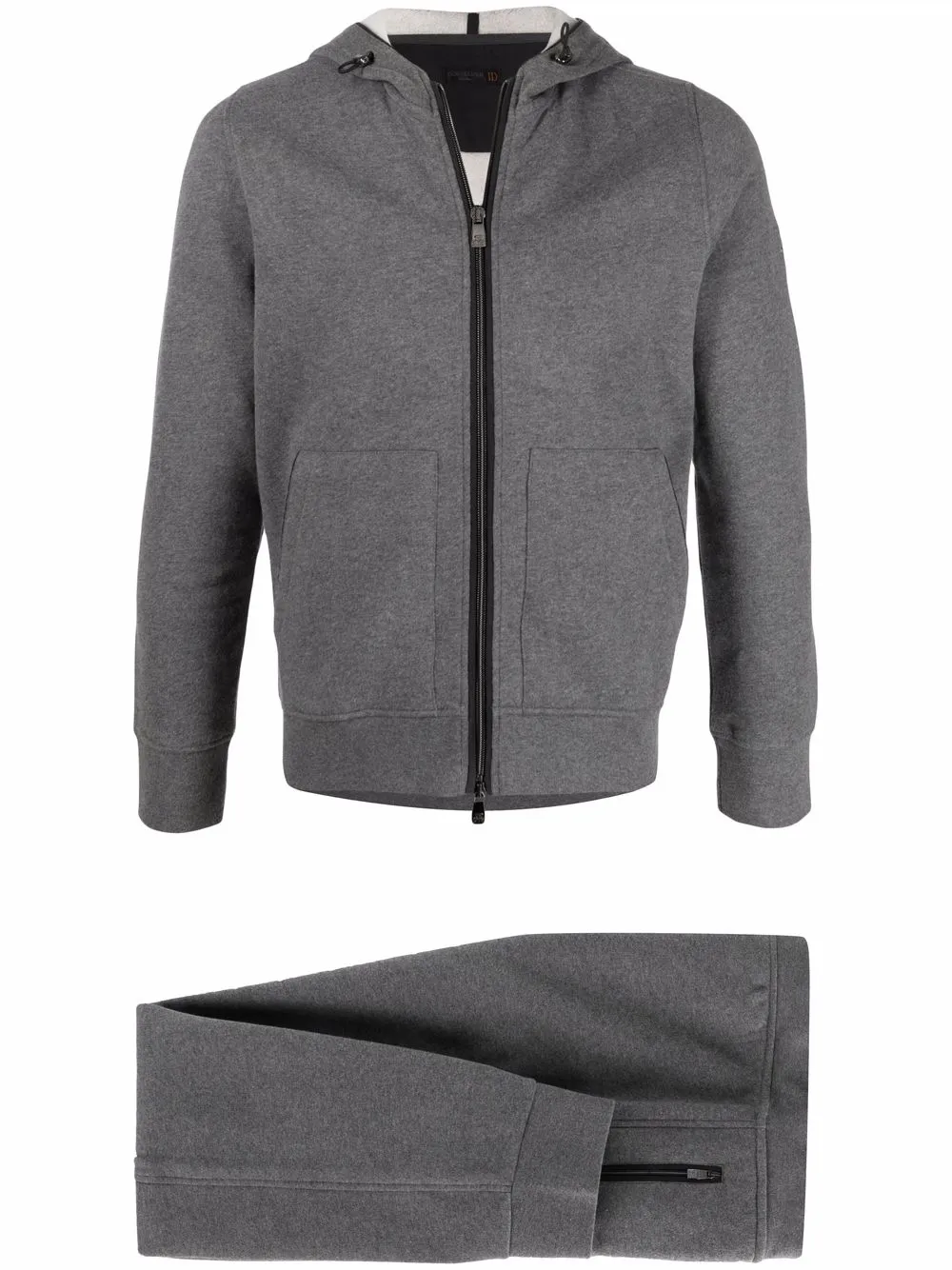 

Corneliani cotton tracksuit set - Grey