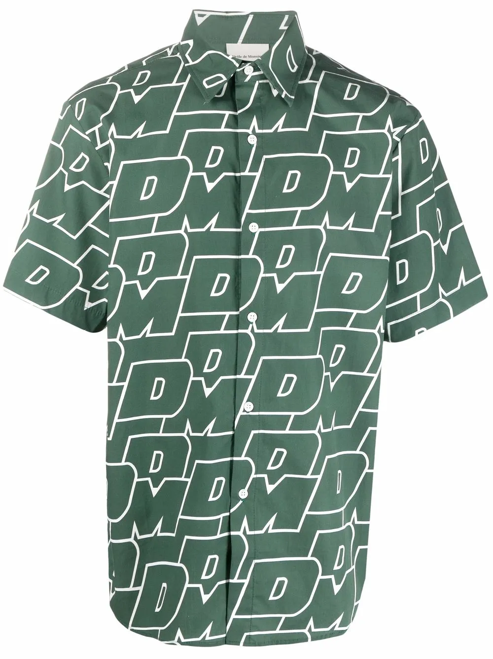 Drôle De Monsieur рубашка с короткими рукавами и логотипом