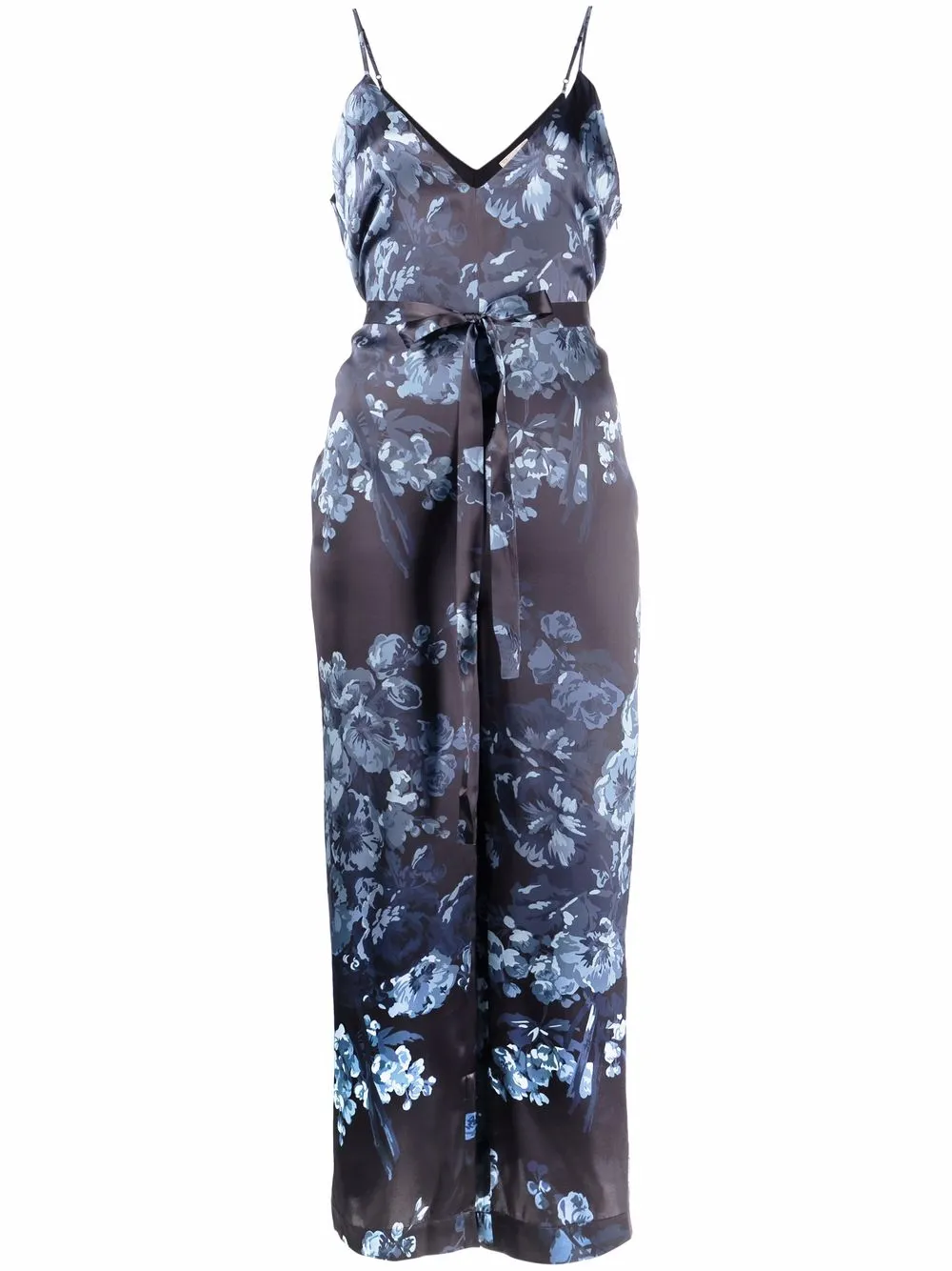 

Gold Hawk jumpsuit con estampado floral - Azul