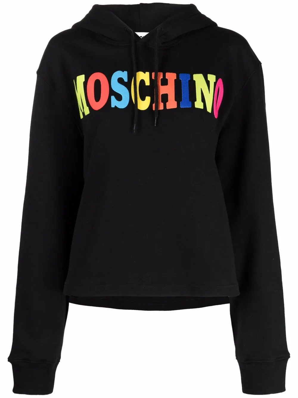 

Moschino hoodie con logo estampado - Negro