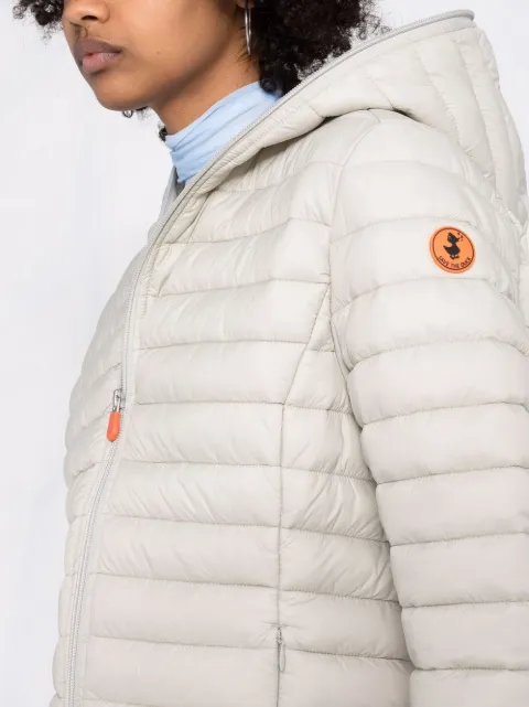 Duck full-zip puffer jacket 