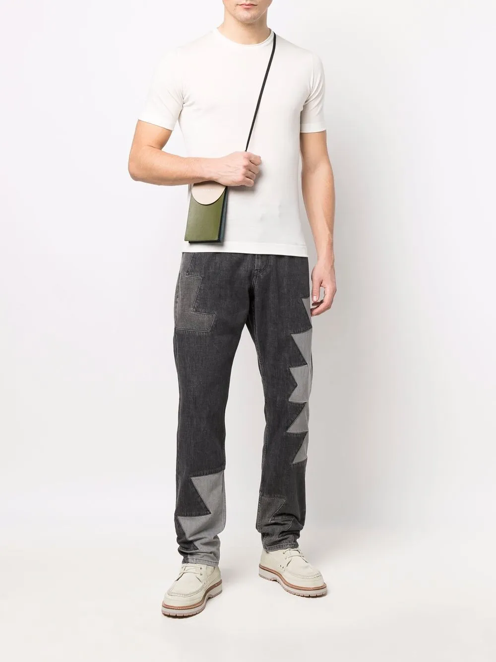 GOES BOTANICAL T-shirt met ronde hals - Beige