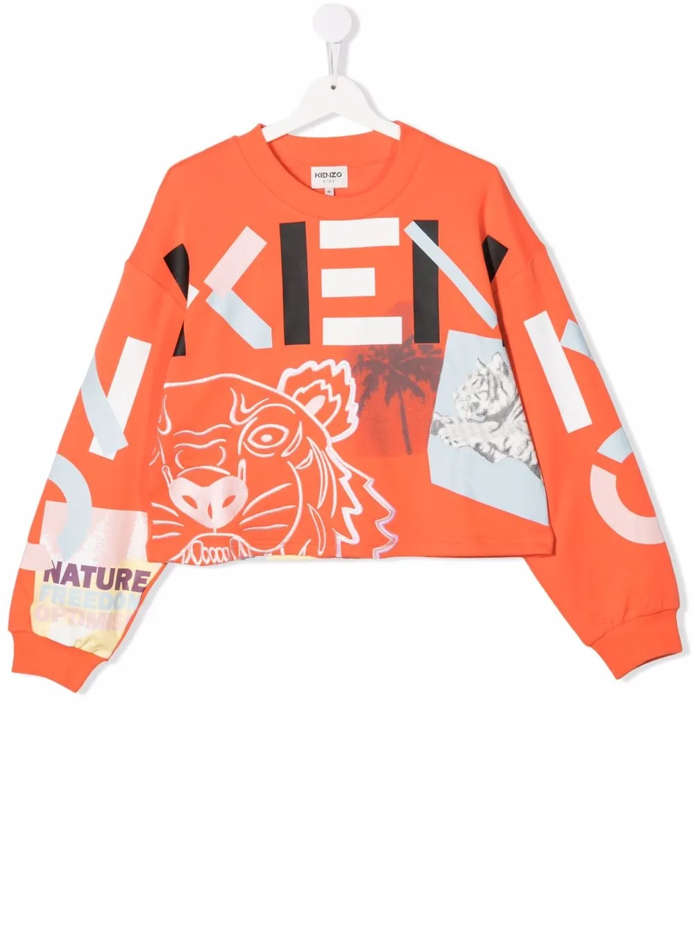 фото Kenzo kids толстовка с логотипом